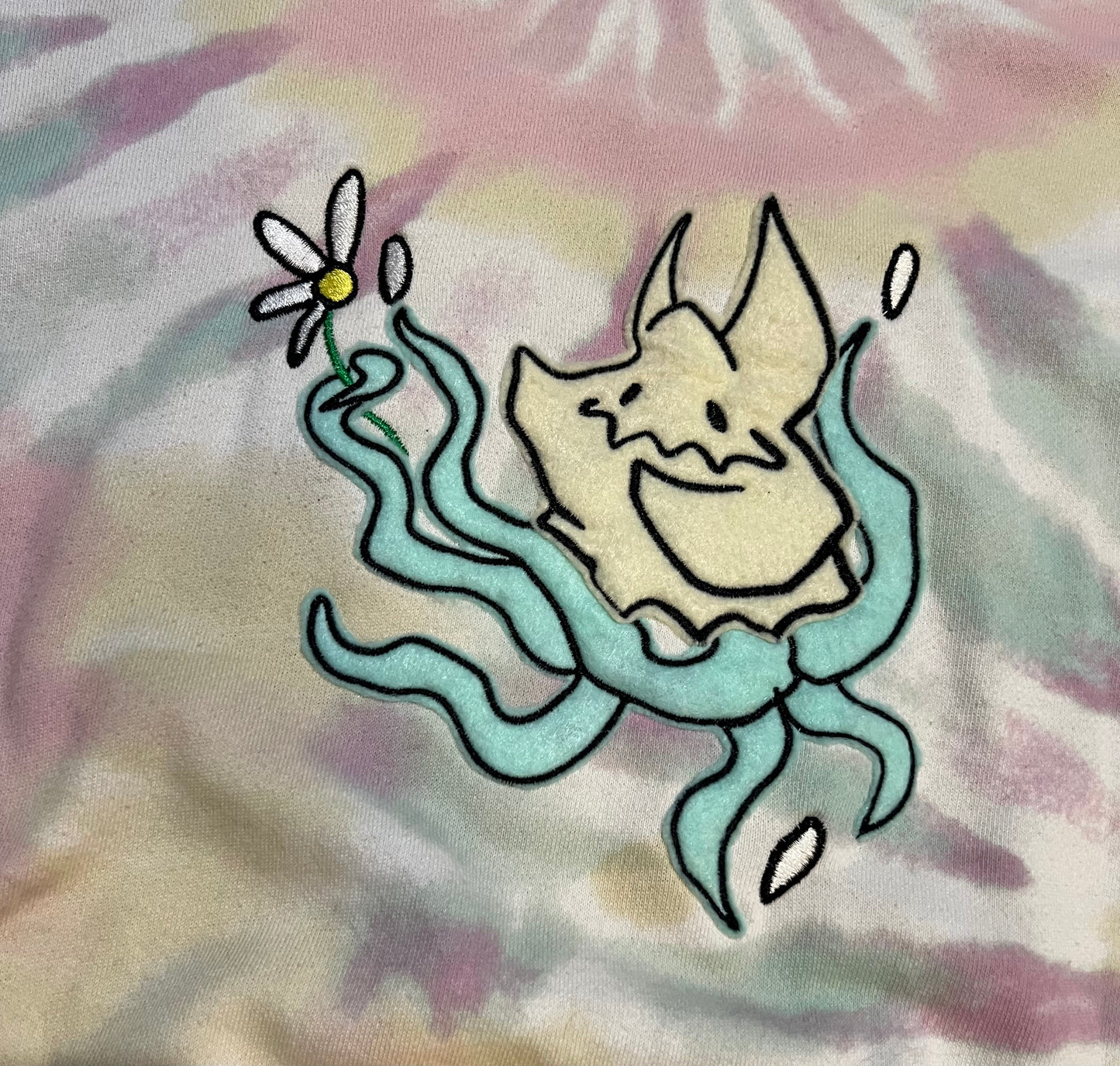 Pedal Pickin' Bezel Soft Pastel Tie-Dye Hoodie